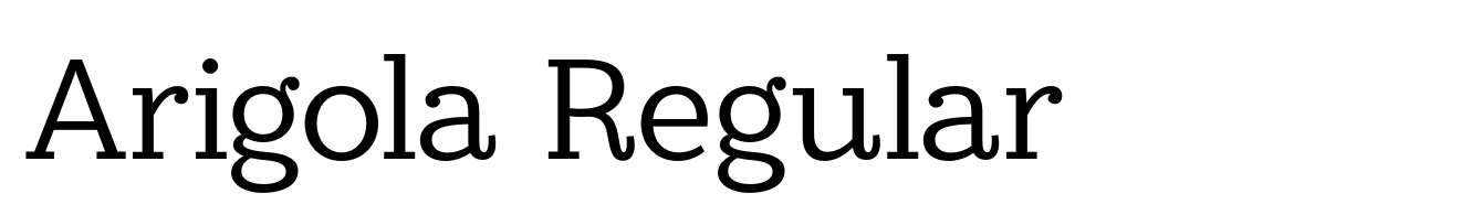 Arigola Regular